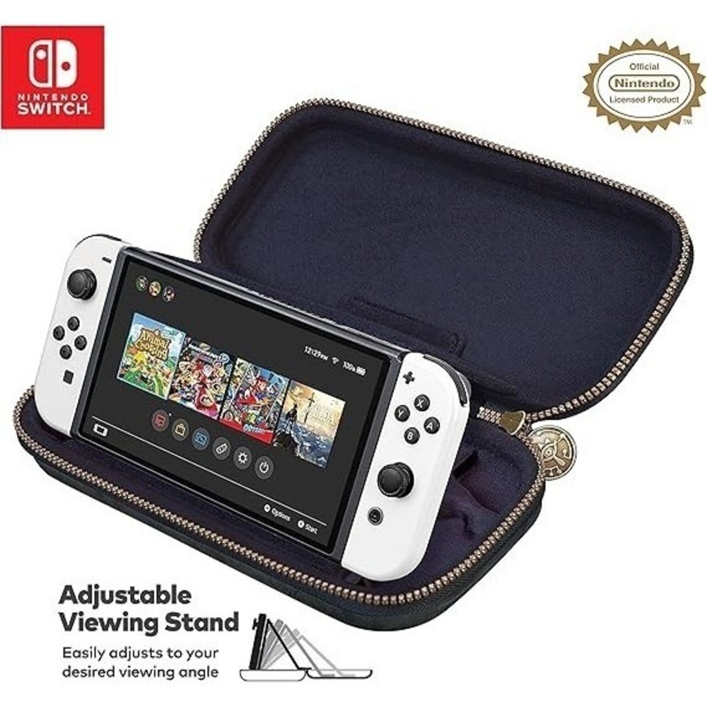 RDS - Licensed Zelda Deluxe Travel Case for Nintendo Switch OLED Game Console - Picture 5 of 13